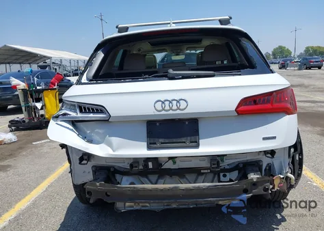 2020 Audi Q5 Premium 45 Tfsi Quattro S Tronic from USA, damaged, VIN WA1ANAFY8L2034151